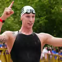 Für Florian Wellbrock ist es der erste Europameistertitel im Freiwasser. - Foto: Dimitar Dilkoff/AFP/dpa