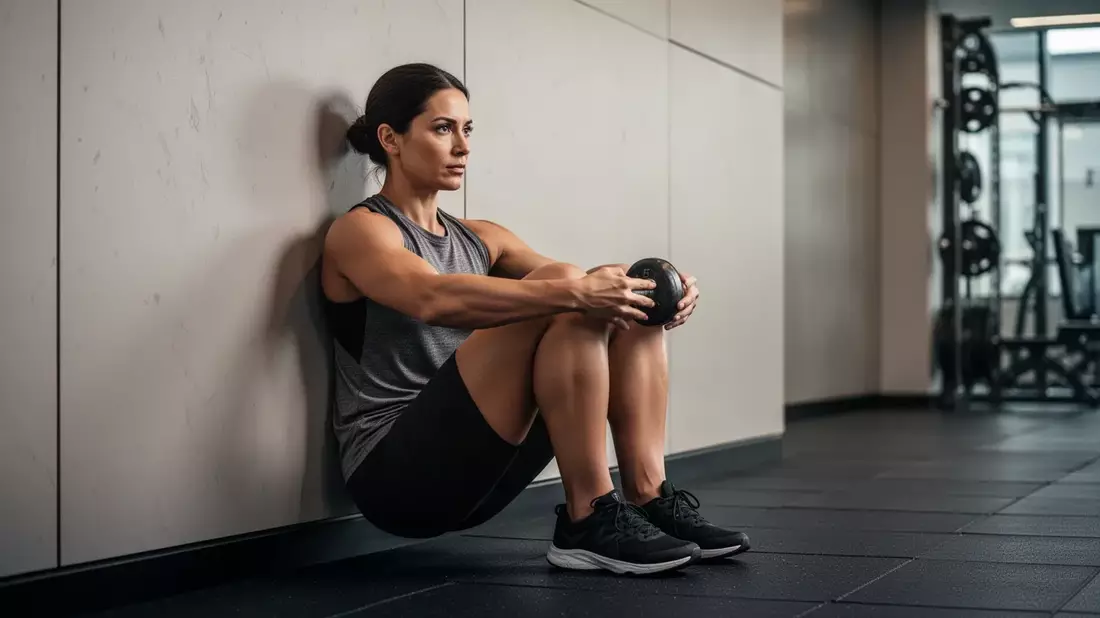 Wandsitz übertrifft Joggen: Isometrisches Training senkt Blutdruck effektiv