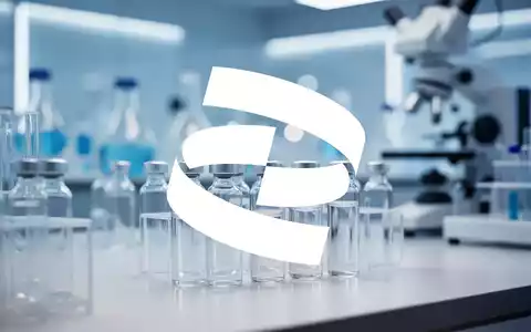 Moderne wissenschaftliche Laborumgebung mit verschwommenen Glasfläschchen und kühler, professioneller Beleuchtung. - Foto: über boerse-global.de