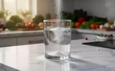Ein Glas mit aufgelöstem Gelatinepulver auf einer Küchenoberfläche als Symbol für den Ernährungstrend Natural Ozempic. - Foto: über boerse-global.de
