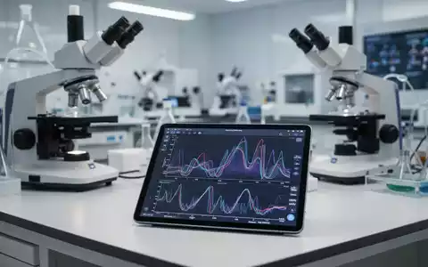 Digitales Tablet mit Stoffwechseldaten in einem modernen medizinischen Labor. - Foto: über boerse-global.de