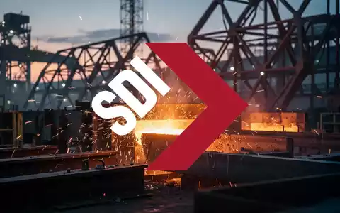 Abstrakte Darstellung einer modernen Stahlproduktion mit glühendem Metall in industrieller Atmosphäre. - Foto: über boerse-global.de