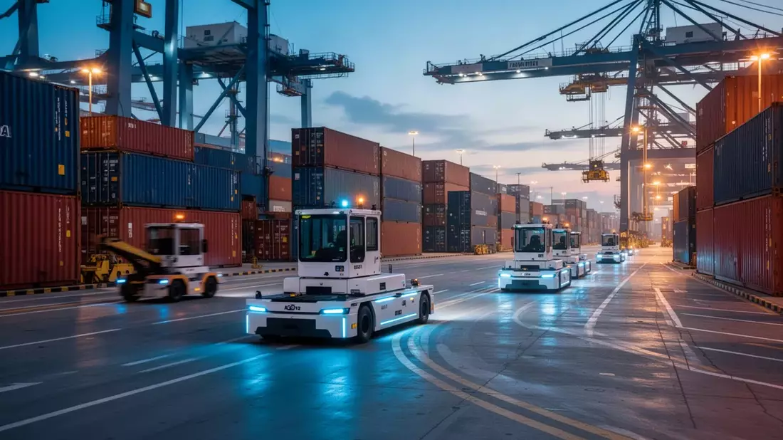 Dp World: Elektro-Transportfahrzeuge im chilenischen Hafen San Antonio