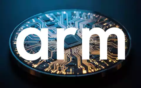 Abstraktes Bild von Mikrochip-Schaltkreisen auf einem Halbleiter-Wafer in blauer und goldener Beleuchtung. - Foto: über boerse-global.de