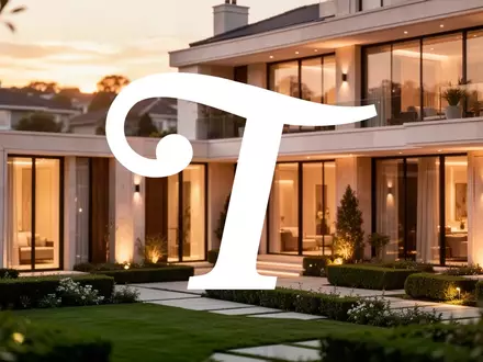 Moderne Luxusvilla in der Abenddämmerung als Symbol für den Immobilienmarkt - Foto: über boerse-global.de