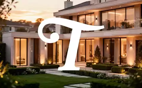 Moderne Luxusvilla in der Abenddämmerung als Symbol für den Immobilienmarkt - Foto: über boerse-global.de