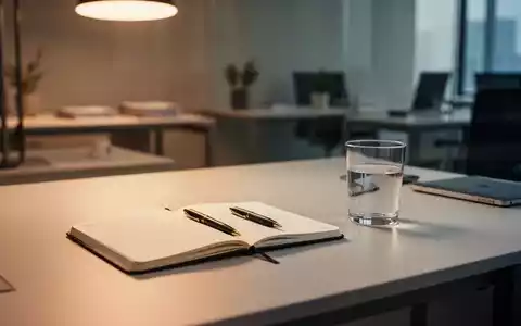 Ein aufgeräumter, moderner Schreibtisch mit Notizbuch, der eine Atmosphäre von mentaler Klarheit und Fokus ausstrahlt. - Foto: über boerse-global.de