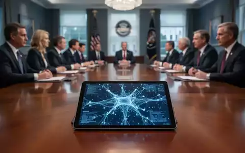 Hightech-Vorstandssitzung im Weißen Haus zu KI-Sicherheit und Regulierungsaufsicht. - Foto: über boerse-global.de