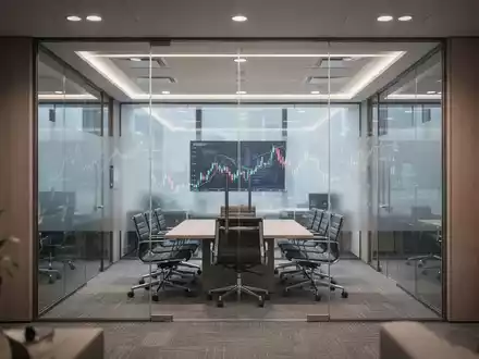 Modernes Bürointerieur als Symbol für finanzielle Stabilität und Unternehmenserfolg - Foto: über boerse-global.de