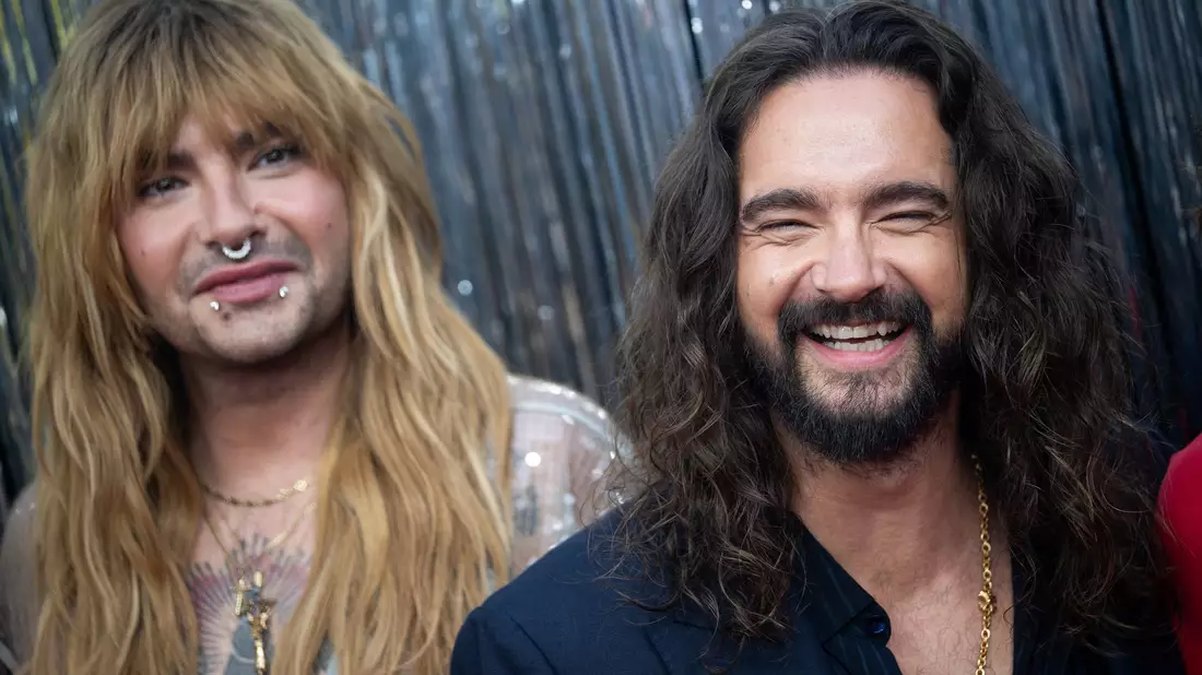 Wollen im Dezember «Wetten, dass..?» moderiern: Bill (links) und Tom Kaulitz. (Archivbild)  - Bild: Sebastian Gollnow/dpa