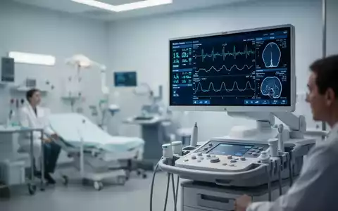 Moderne medizinische Behandlungsräume mit Fokus auf diagnostische Geräte in einer klinischen Umgebung. - Foto: über boerse-global.de