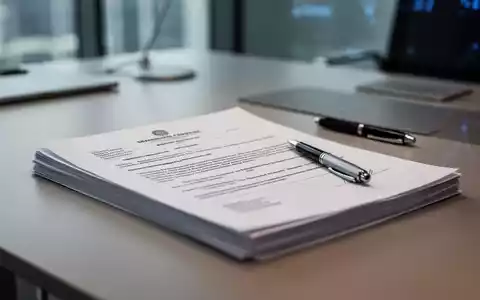 Ein Schreibtisch mit offiziellen Dokumenten und einem Stift in einem modernen Büro. - Foto: über boerse-global.de