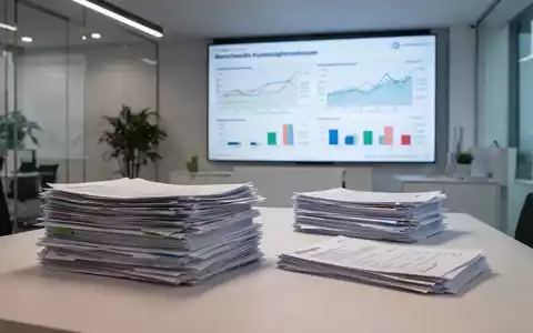 Ein moderner Büroarbeitsplatz mit Finanzdiagrammen und Unterlagen zur gesetzlichen Krankenversicherung. - Foto: über boerse-global.de