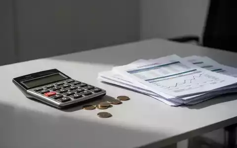 Ein Schreibtisch mit einem Taschenrechner und Finanzdokumenten als Symbol für Sozialpolitik und Haushaltsplanung. - Foto: über boerse-global.de