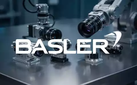 Hochpräzise industrielle Kamerakomponenten und optische Sensoren auf einer dunklen, metallischen Oberfläche. - Foto: über boerse-global.de