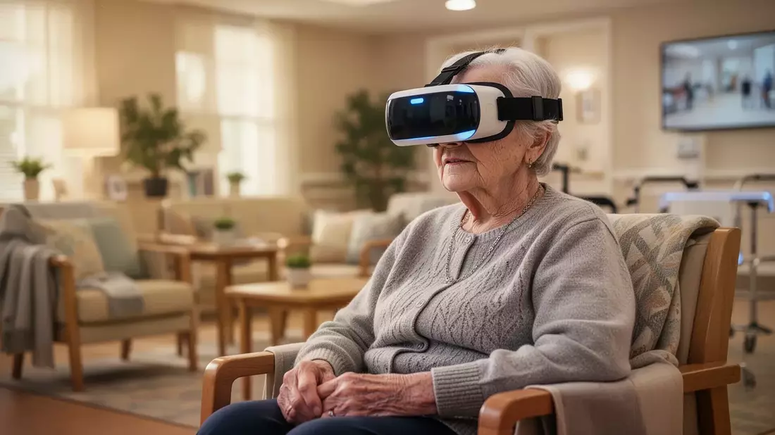 VR-Brillen im Pflegeheim St. Alfons: Digitale Erlebniswelten für Senioren