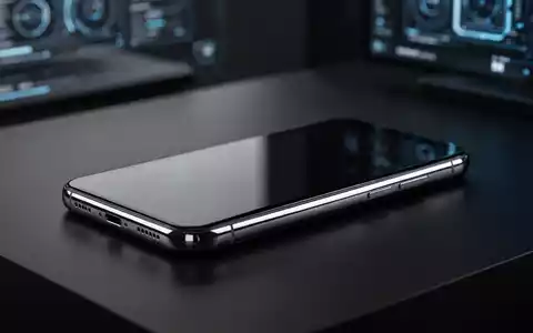 Ein schlankes, modernes Smartphone auf dunkler, minimalistischer Fläche, das kommende Apple-Hardware darstellt. - Foto: über boerse-global.de