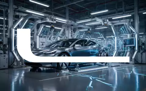 Modernes Elektroauto-Fertigungswerk in einer atmosphärischen, industriellen Umgebung mit Fokus auf Innovation. - Foto: über boerse-global.de
