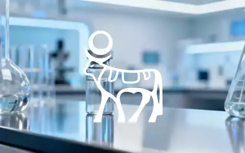 Abstrakte Darstellung eines modernen pharmazeutischen Forschungslabors mit klinischem Licht und glänzenden Oberflächen. - Foto: über boerse-global.de