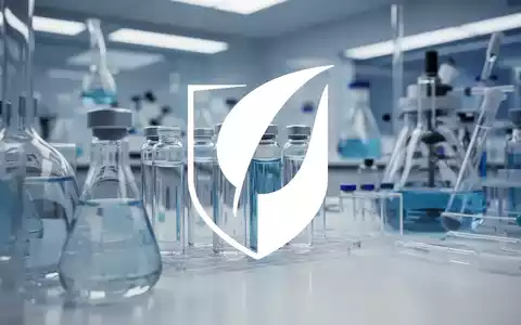 Abstraktes, professionelles Laborumfeld mit medizinischen Glasfläschchen in einer modernen, hellen Laborumgebung. - Foto: über boerse-global.de
