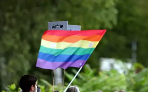 Regenbogen-Fahne (Archiv) - Foto: via dts Nachrichtenagentur
