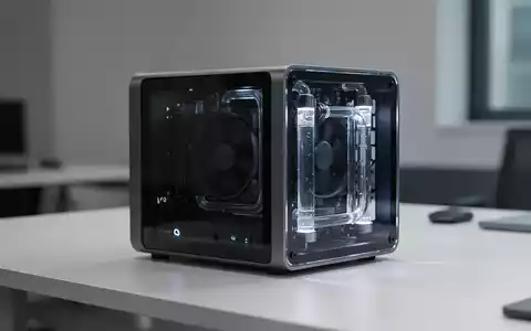 Kompakter Mini-PC mit Flüssigkühlung auf einem modernen Schreibtisch. - Foto: über boerse-global.de