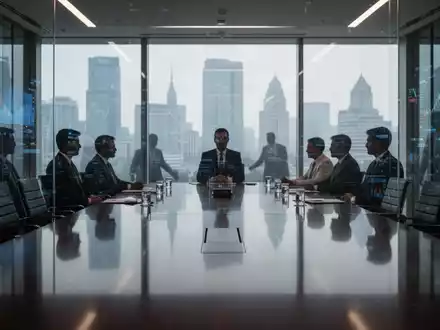 Ein moderner, professioneller Konferenzraum für hochrangige Unternehmens- und Regulierungsgespräche. - Foto: über boerse-global.de