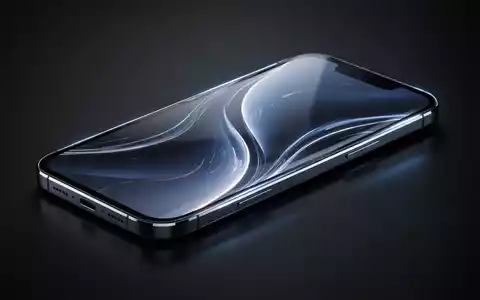 Ein futuristischer Smartphone-Prototyp mit rahmenlosem Display und abgerundeten Glaskanten in einer professionellen Studioaufnahme. - Foto: über boerse-global.de