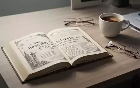 Ein offenes Sachbuch auf einem aufgeräumten Schreibtisch neben einer Kaffeetasse in hellem, natürlichem Licht. - Foto: über boerse-global.de