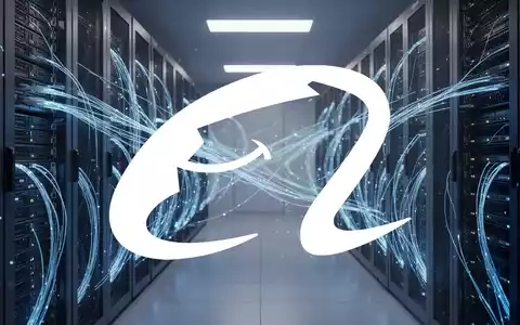 Abstrakte Darstellung von moderner KI-Infrastruktur und Server-Technologie in einem professionellen Umfeld. - Foto: über boerse-global.de
