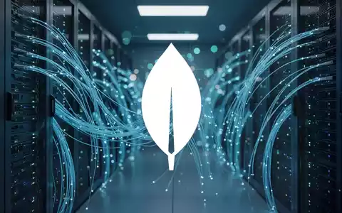Abstrakte Darstellung einer modernen Serverlandschaft mit leuchtenden Glasfaserkabeln als Symbol für Cloud-Infrastruktur. - Foto: über boerse-global.de