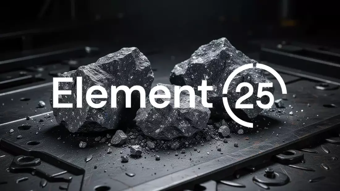 Element 25 sichert Absatz für Mangan-Erweiterung mit OM Materials