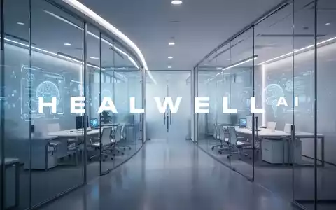Abstraktes, professionelles Bürointerieur mit moderner Beleuchtung, das den Bereich Gesundheitstechnologie symbolisiert. - Foto: über boerse-global.de