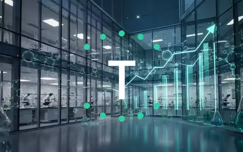 Abstrakte Darstellung eines modernen Biotechnologie-Labors mit Fokus auf wissenschaftliche Innovation und Marktwachstum. - Foto: über boerse-global.de