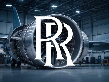 Nahaufnahme einer hochmodernen Flugzeugturbine in einer professionellen Industrieumgebung. - Foto: über boerse-global.de