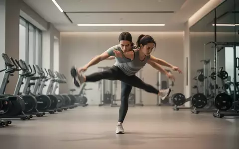 Ein Athlet bei einer fokussierten Koordinationsübung in einem modernen, hellen Trainingsraum zur Steigerung der Kognition. - Foto: über boerse-global.de