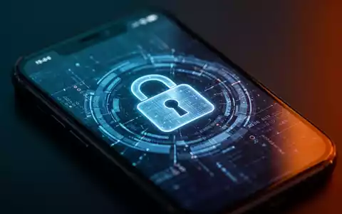 Ein Smartphone mit einem digitalen Vorhängeschloss-Symbol zur Veranschaulichung von App-Sicherheit und Passkeys. - Foto: über boerse-global.de