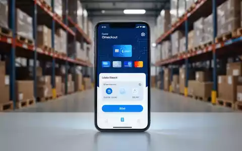 Ein Smartphone-Bildschirm zeigt eine digitale Checkout-Oberfläche für moderne E-Commerce-Zahlungsintegration. - Foto: über boerse-global.de