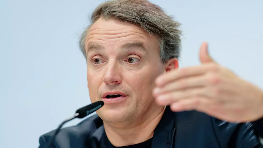 SAP-Chef Christian Klein: «Eine sehr, sehr große Transformation.» (Archivbild) - Bild: Uwe Anspach/dpa