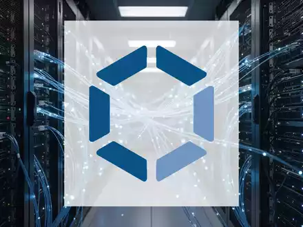 Abstrakte Darstellung von digitaler Infrastruktur und Kryptowährungs-Mining in einem modernen Serverraum. - Foto: über boerse-global.de