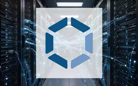 Abstrakte Darstellung von digitaler Infrastruktur und Kryptowährungs-Mining in einem modernen Serverraum. - Foto: über boerse-global.de