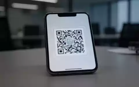 Smartphone-Display mit einem unscharfen QR-Code als Symbol für Cyberkriminalität und WhatsApp-Kontodiebstahl. - Foto: über boerse-global.de