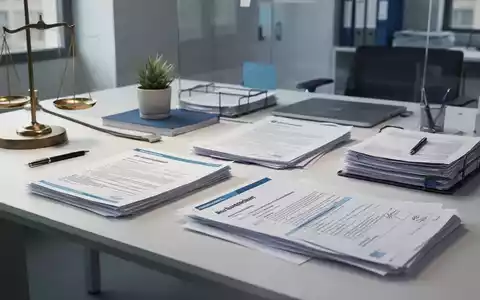Modernes Büro mit geordneten Dokumenten auf einem Schreibtisch als Symbol für den Bürokratieabbau in Deutschland. - Foto: über boerse-global.de