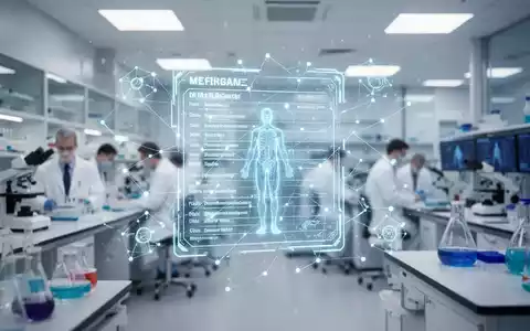 Digitale Gesundheitsdaten und KI-gestützte Analysen in einer modernen medizinischen Forschungsumgebung. - Foto: über boerse-global.de