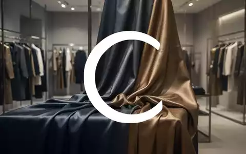 Luxuriöse Stoffe und Texturen in einem eleganten Modeatelier, die eine gehobene Marktatmosphäre symbolisieren. - Foto: über boerse-global.de