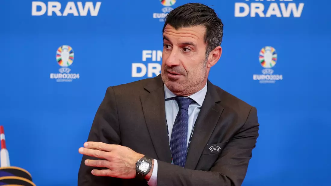 Luis Figo hat von Gianni Infantino die Schnauze voll. (Archivbild) - Bild: Christian Charisius/dpa