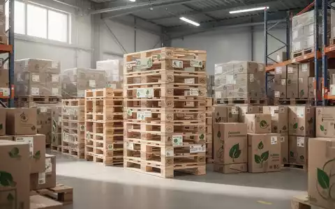 Modernes Lagerhaus mit nachhaltigen Verpackungen und logistischen Strukturen zur Veranschaulichung der EU-Nachweispflichten. - Foto: über boerse-global.de