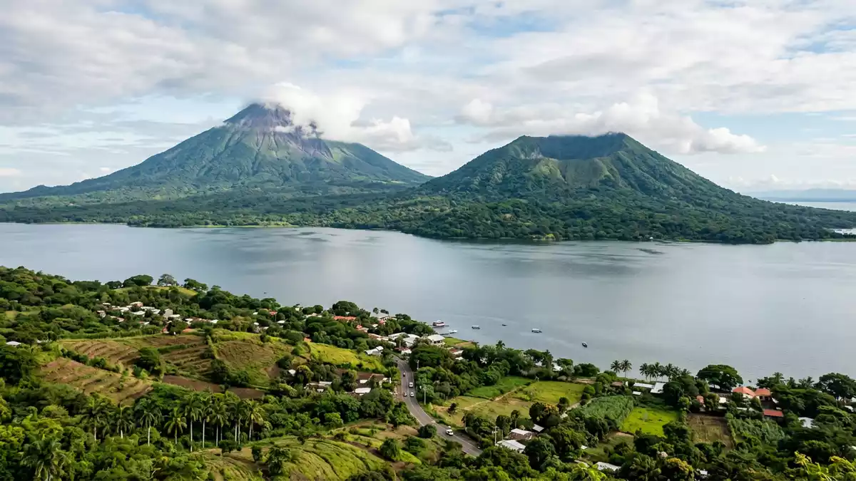 Editorial-Reisemagazinbild vom Wahrzeichen Ometepe-Insel in Ometepe, Nicaragua