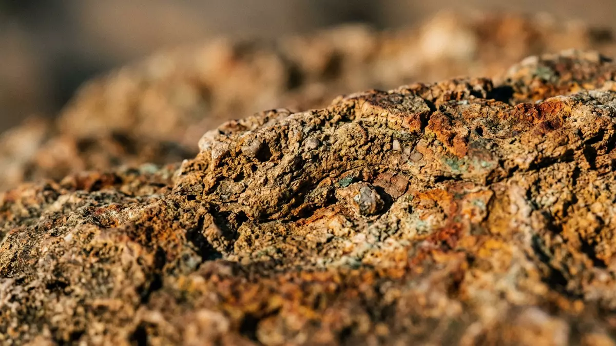 Makroaufnahme eines Materialdetails am Wahrzeichen Cable Beach Broome, Broome Australien