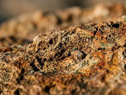 Extreme Makroaufnahme eines Materialdetails am Wahrzeichen Cable Beach Broome in Broome Australien, taktile Struktur und - Foto: THN
